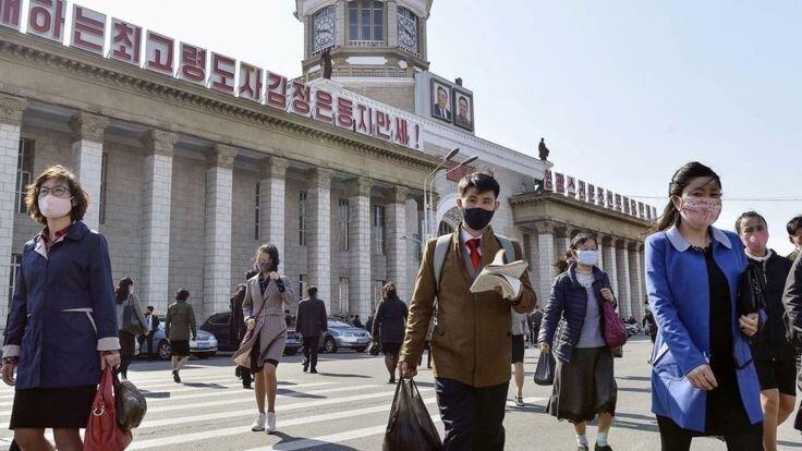 یاری چین به کره شمالی برای مبارزه با کرونا ، ماسک بر چهره شهروندان پیونگ یانگ