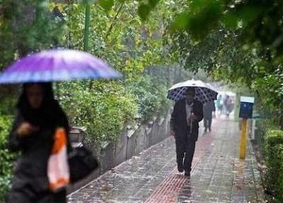 رگبار باران در بیش از 15 استان کشور