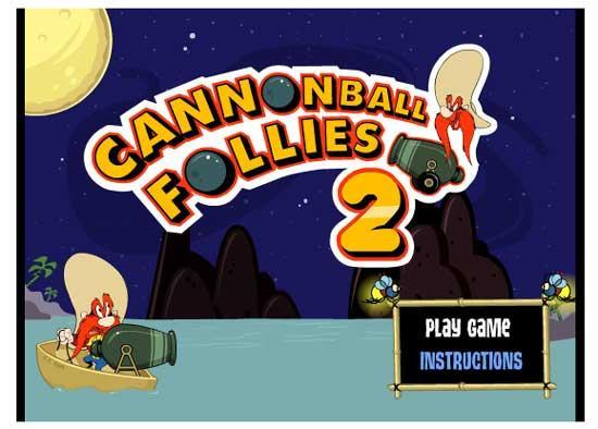 بازی Cannon Ball Follies 2 بازی Cannon Ball Follies 2
