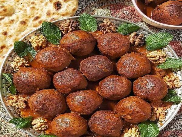 طرز تهیه کوفته شیرین کرمانشاهی